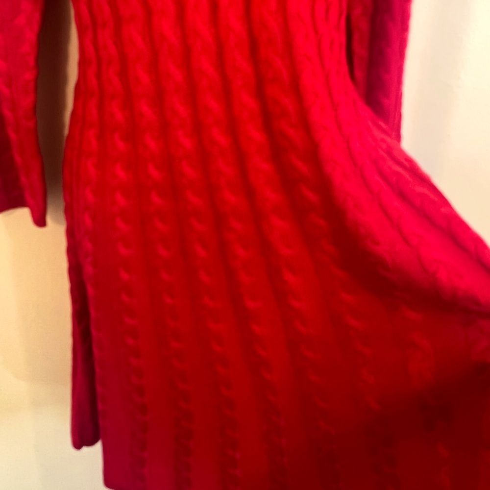 NWOT JCPenney JH Red Sweater Dress XL